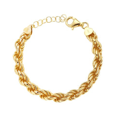Bracciale Catena Corda 150 sezione mm 7,50 lunghezza cm 17+3